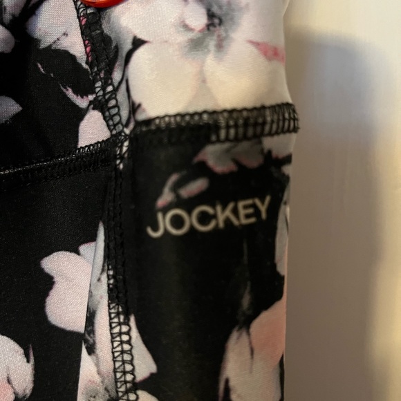 Floral Jockey Workout Pants, Size XL - Picture 3 of 5